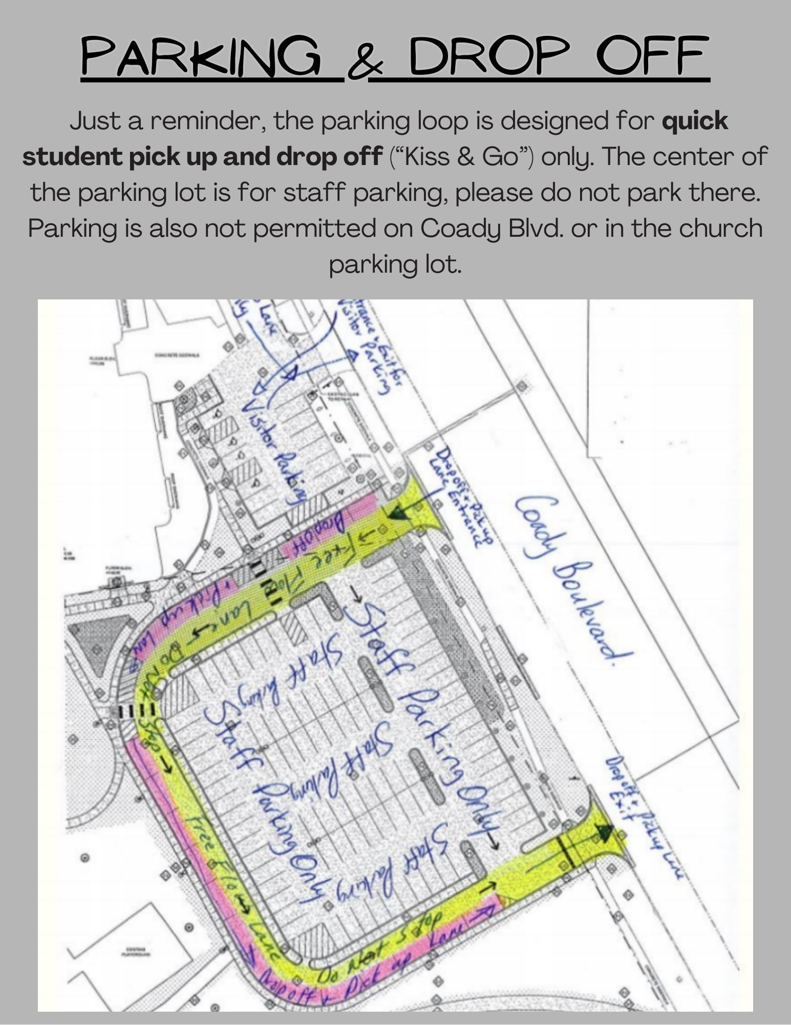 Kiss and Go Drop Off