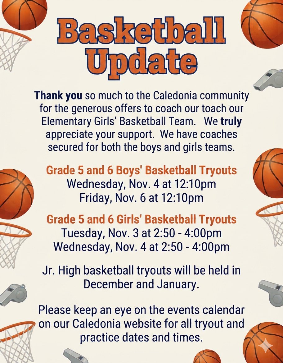basketball update